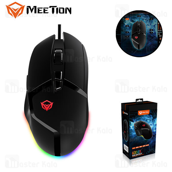 موس سیمی گیمینگ میشن Meetion MT-G3325